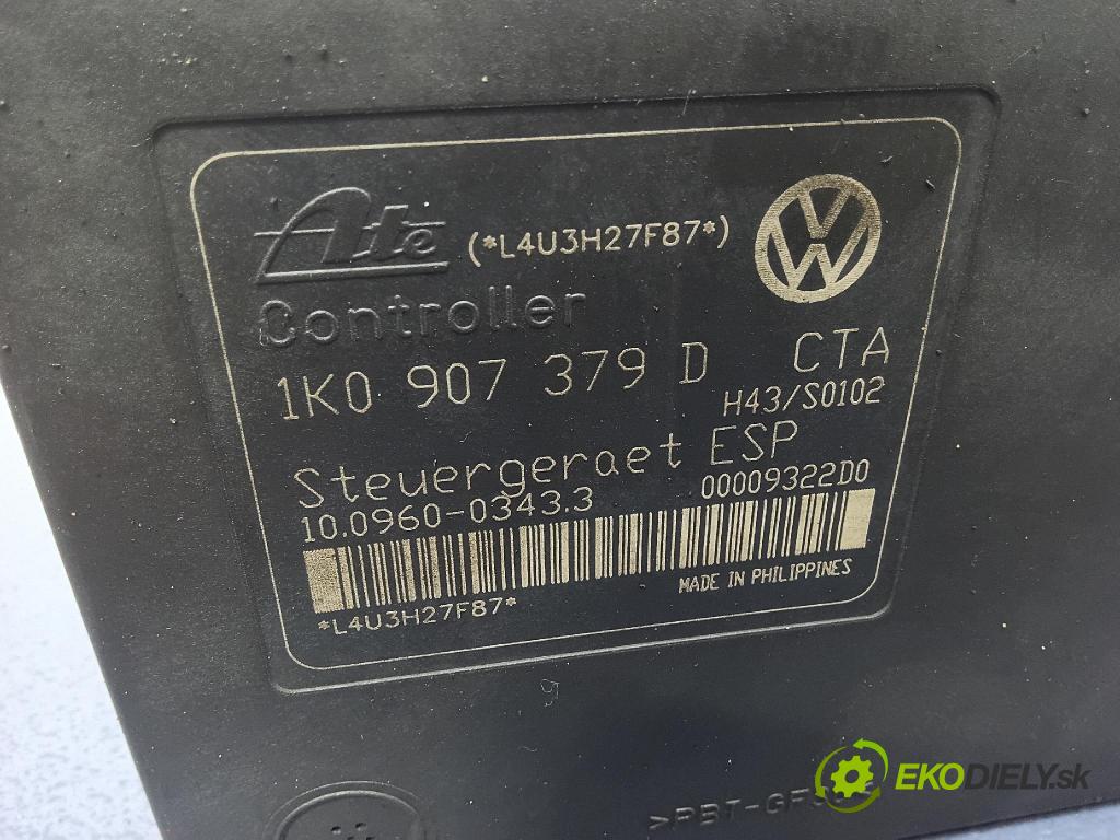 Volkswagen Touran 2004 čerpadlo ABS x 1K0907379D