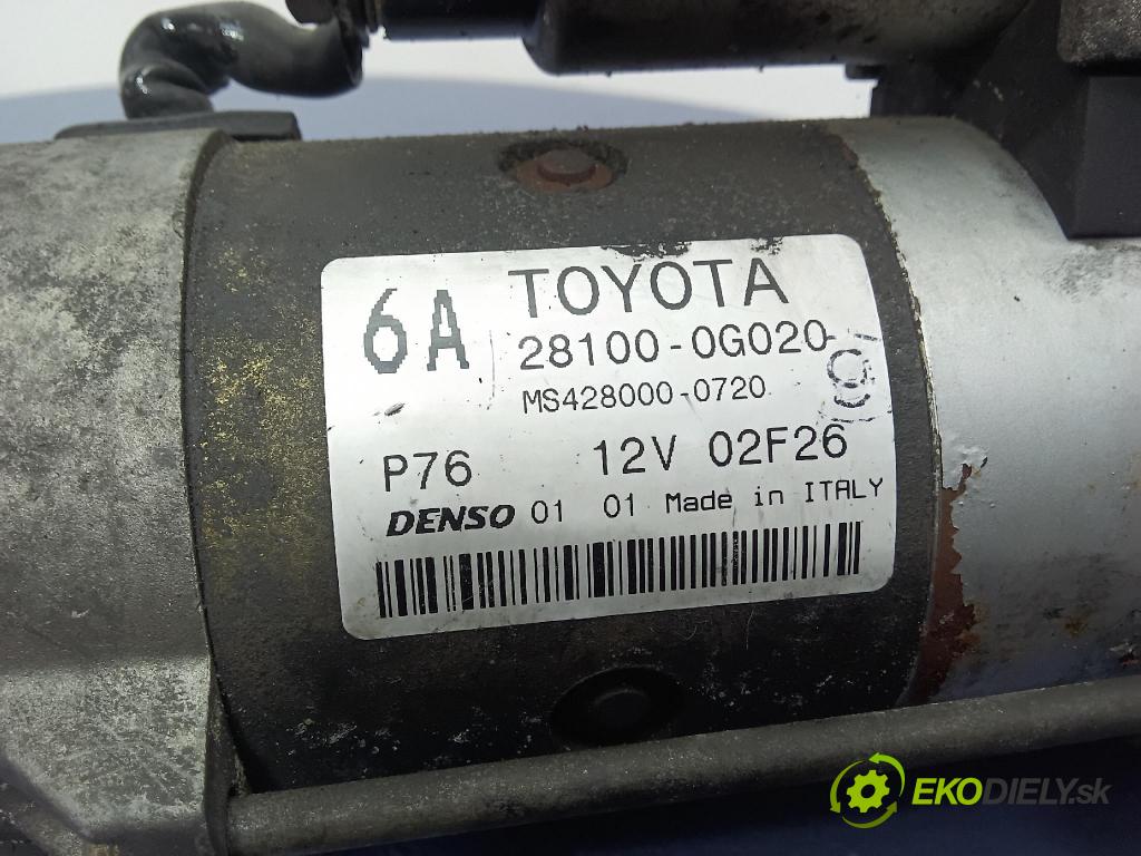 Toyota Avensis 2004 štartér 28100-0G020