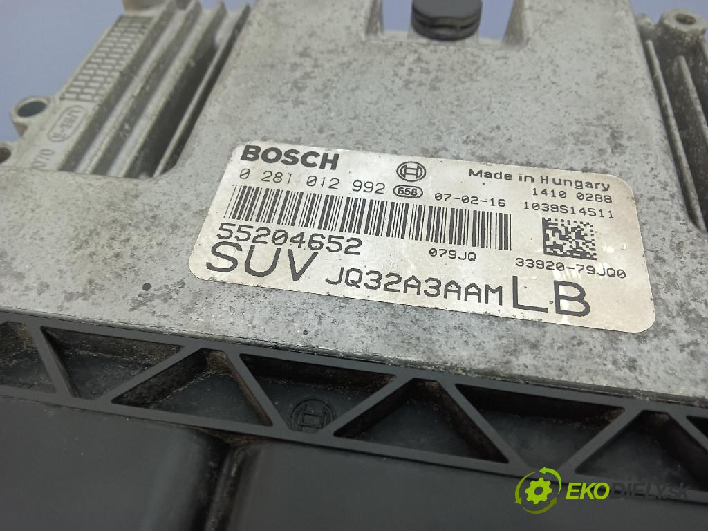 Fiat Sedici 2007 řídící jednotka Motor: 55204652