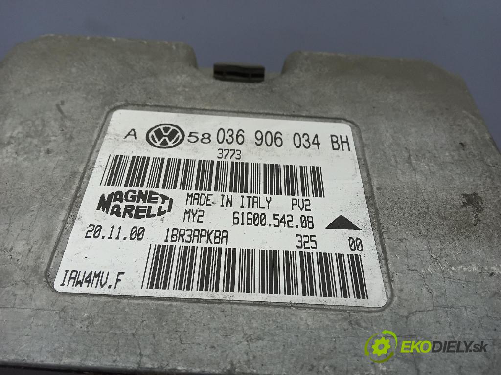 Volkswagen Bora 2001 řídící jednotka Motor: 036906034BH