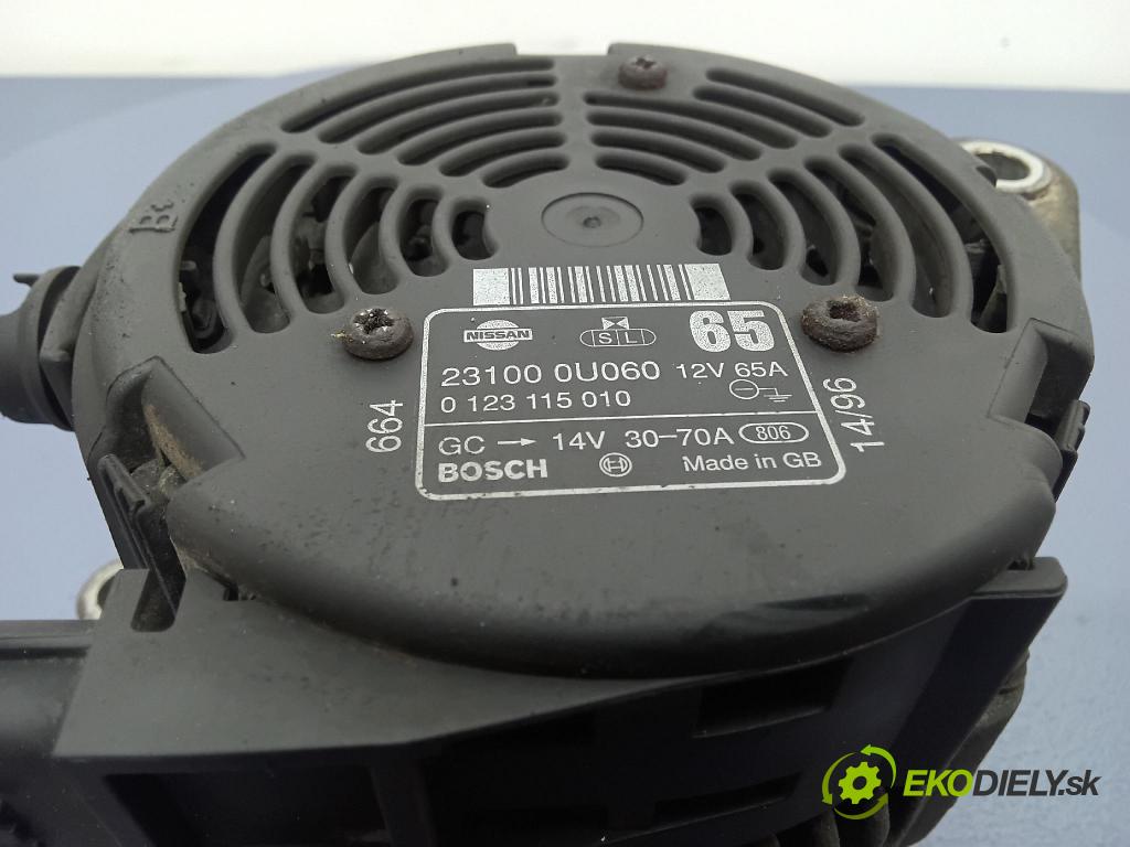 Nissan Micra 1996 Alternator 23100-0U060