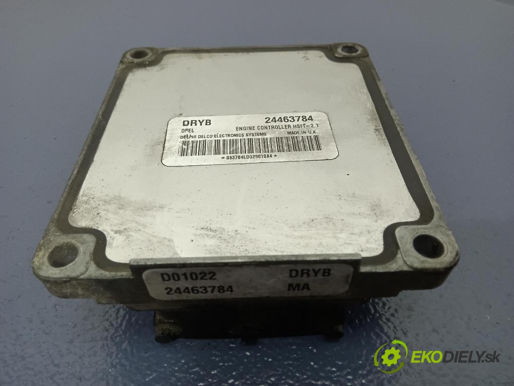 Opel Zafira 0 riadiaca jednotka Motor: 24463784