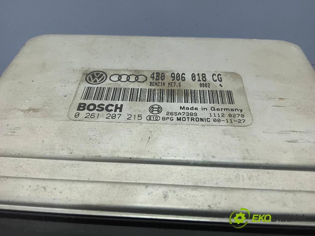 Volkswagen Passat 2001 riadiaca jednotka Motor: 4B0906018CG