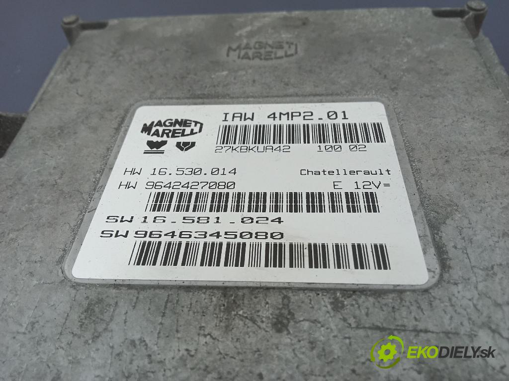 Citroen C5 2003 riadiaca jednotka Motor: 9646345080