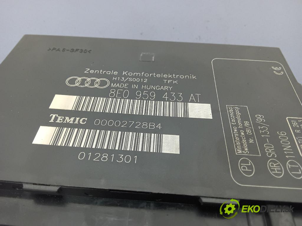 Audi A4 2001 riadiaca jednotka Komfortu 8E0959433AT