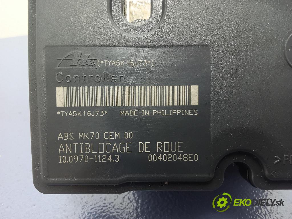 Citroen C3 2005 čerpadlo ABS x 10.0970-1124.3