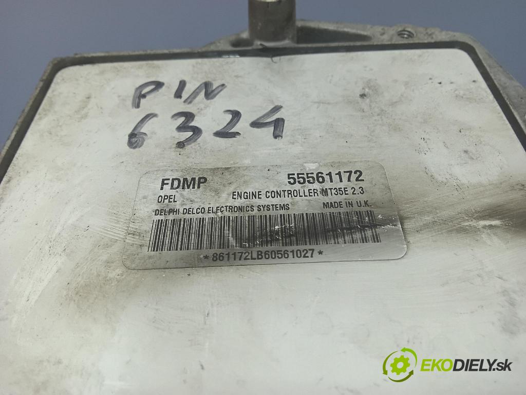 Opel Astra 2004 riadiaca jednotka Motor: 55561172