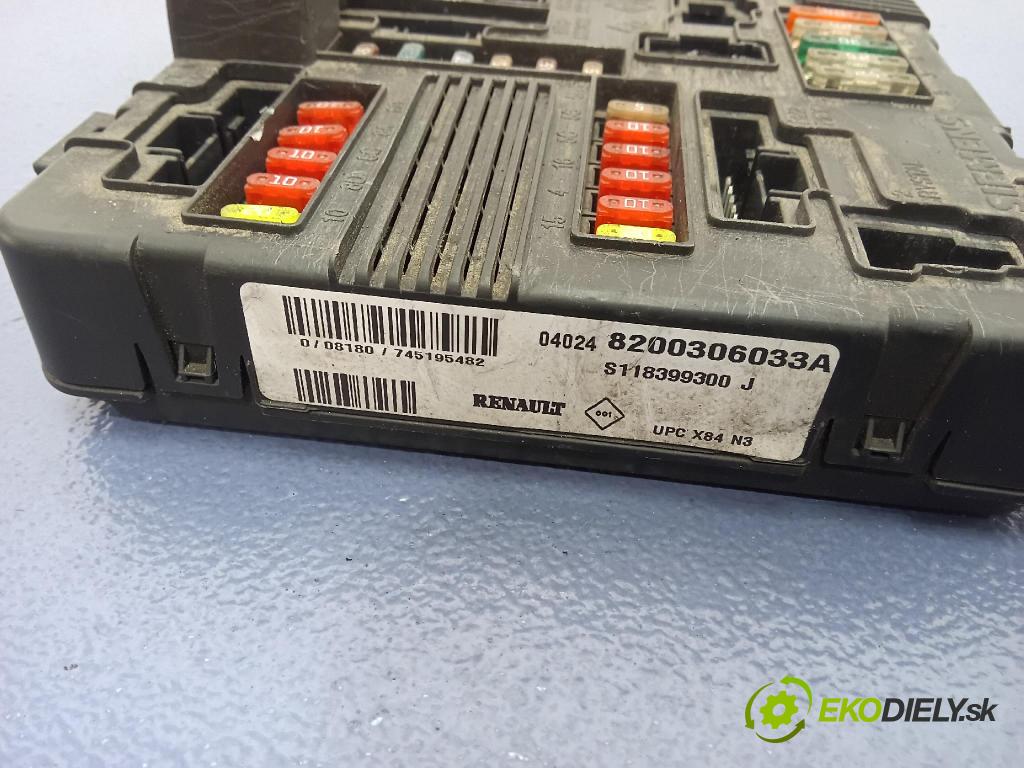Renault Megane scenic 0 skrinka Poistky: 8200306033A
