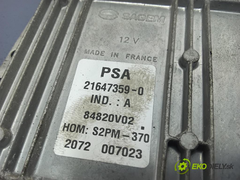 Citroen C3 2003 riadiaca jednotka Motor: 9642222380