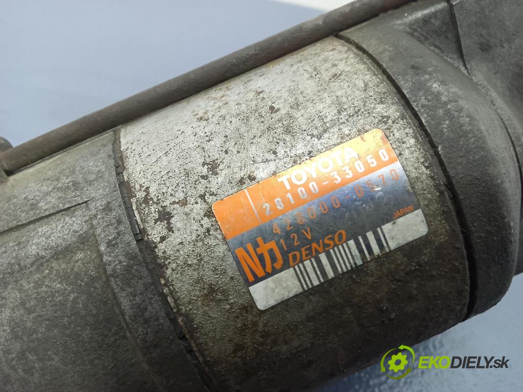 Toyota Yaris 2002 štartér 28100-33050