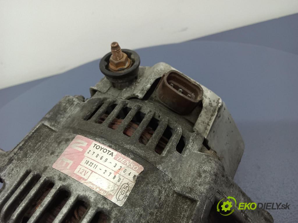 Toyota Yaris 2002 Alternator 27060-33040