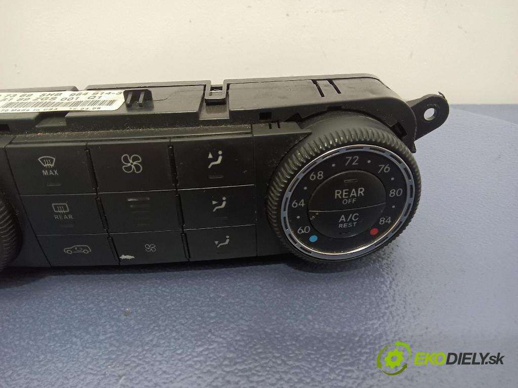Mercedes-benz Ml 320 2008 prepínač Klimatizácia: Prúd vzduchu: A2518205189