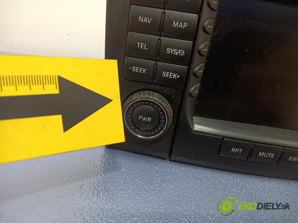 Mercedes-benz Ml 320 2008 Radio I Navigácia: A1648703889