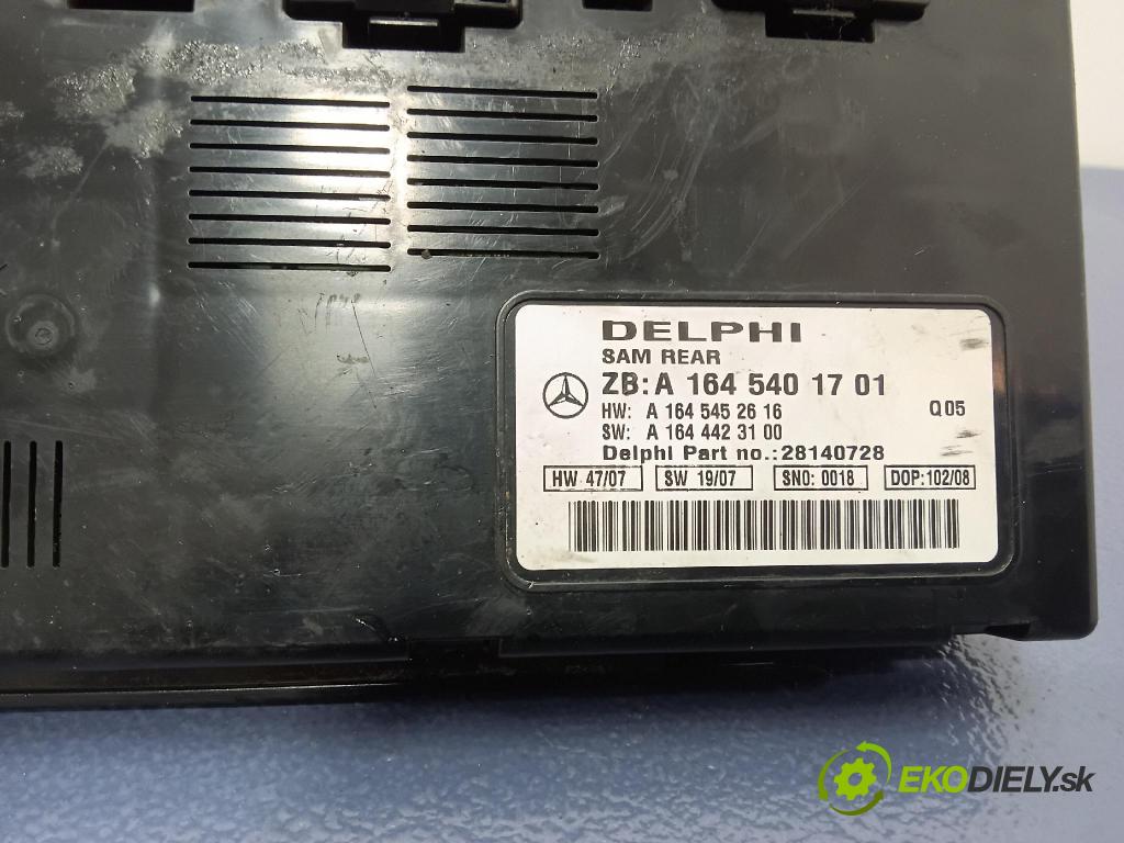 Mercedes-benz Ml 320 2008 riadiaca jednotka Komfortu A1645401701