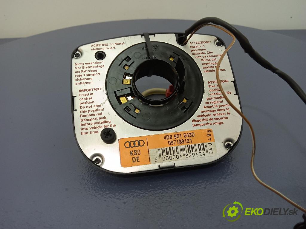 Audi A4 1995 Páska: Airbag.: 4D0951543D