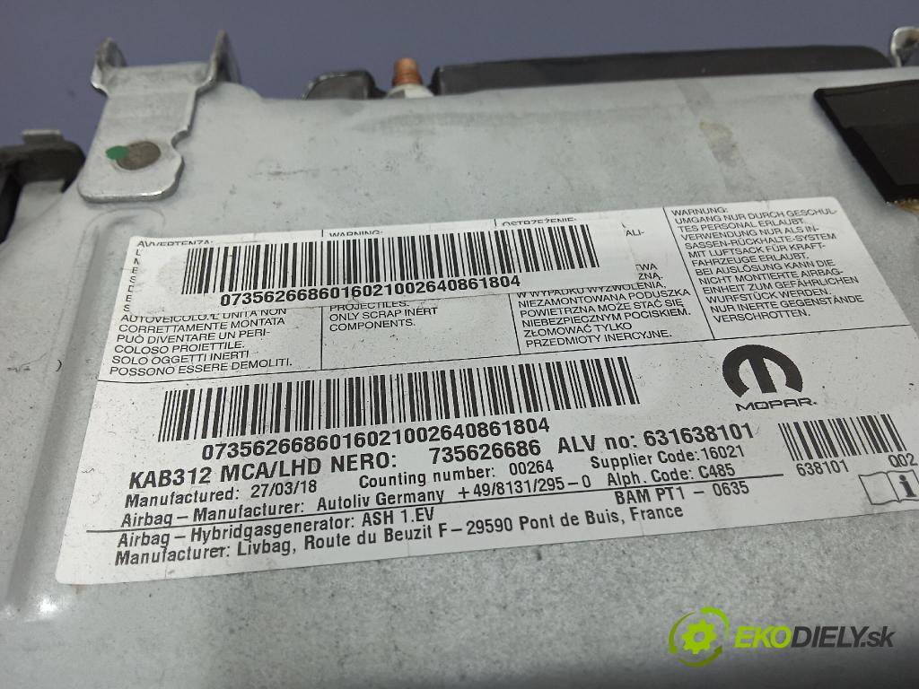 Fiat Fiat 500 2018 Airbag: Koleno x 735626686