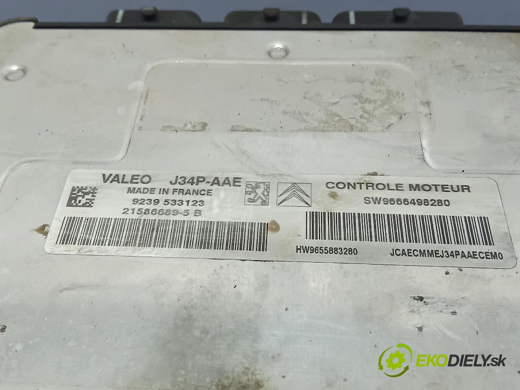 Peugeot 206+ 2009 riadiaca jednotka Motor: 9666498280