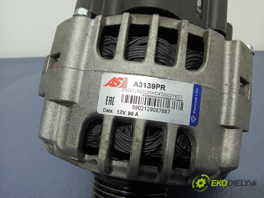 Renault Clio 2007 Alternator AS A3139PR