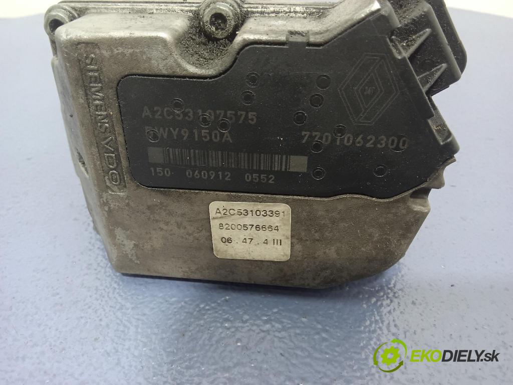 Renault Megane scenic 2006 škrticí klapka 8200576664