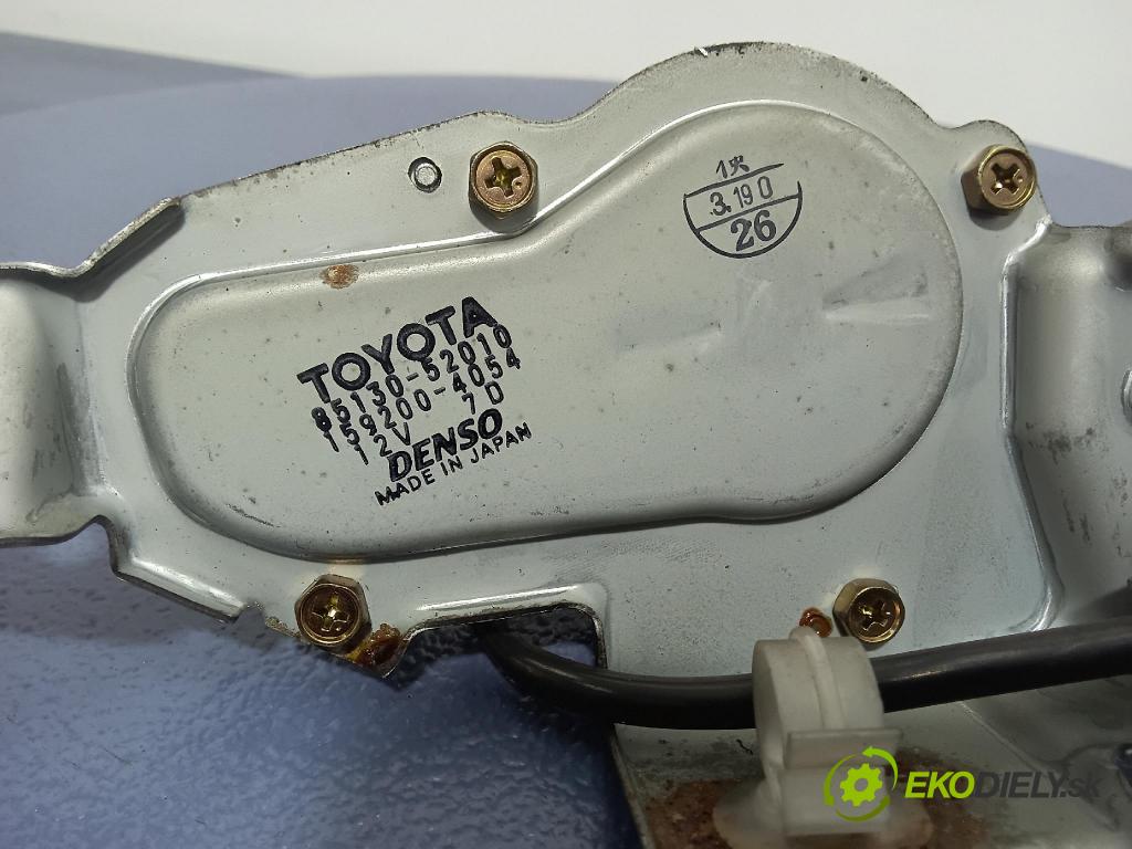 Toyota Yaris 2002 motorek Stěrače: Zad: 85130-52010