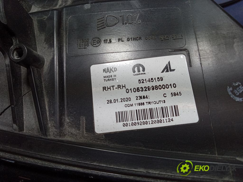 Fiat Tipo 0 Reflektor: v pravo: 52145159