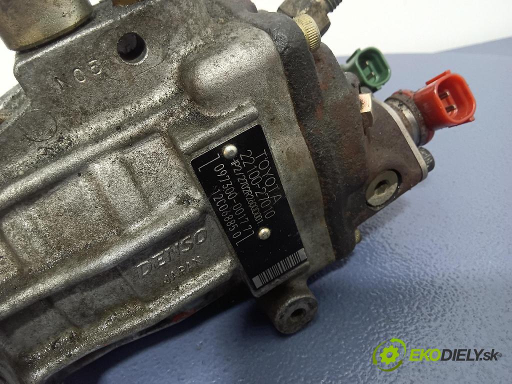 Toyota Avensis 2002 čerpadlo Injekce: 22100-27010