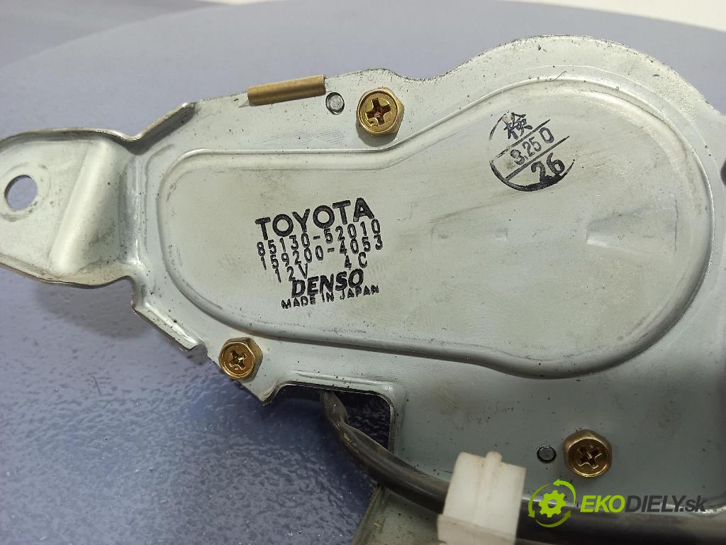 Toyota Yaris 1999 motorek Stěrače: Zad: 85130-52010
