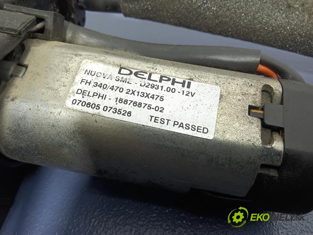 Peugeot 1007 2005 zámok dvere Predné Vľavo: 9680250380