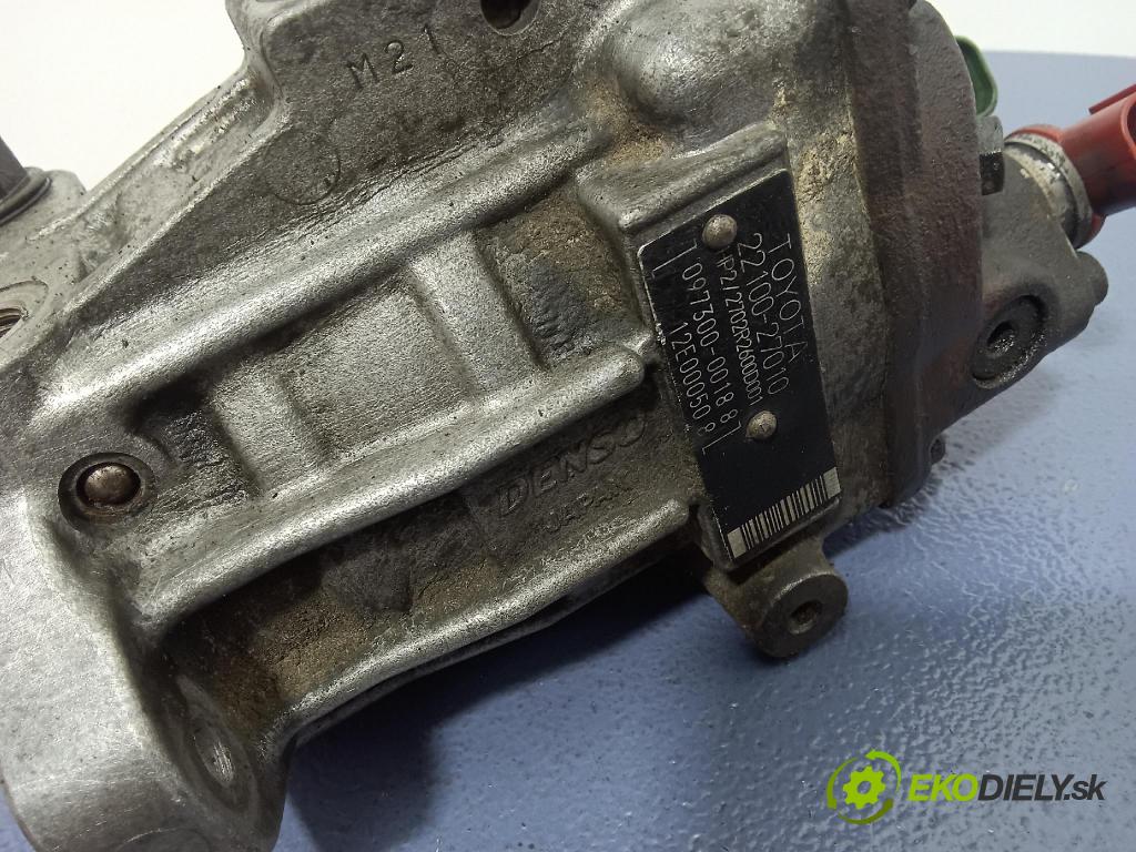 Toyota Avensis verso 2004 čerpadlo Injekcia: 22100-27010