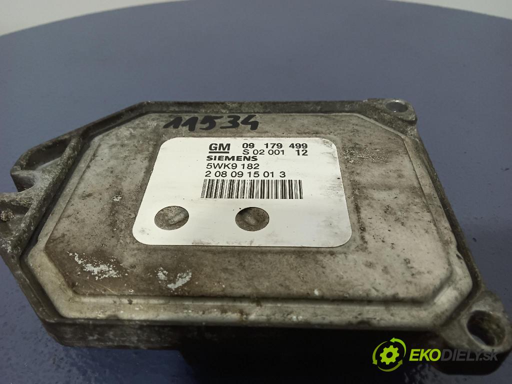 Opel Vectra 2002 riadiaca jednotka Motor: 09179499