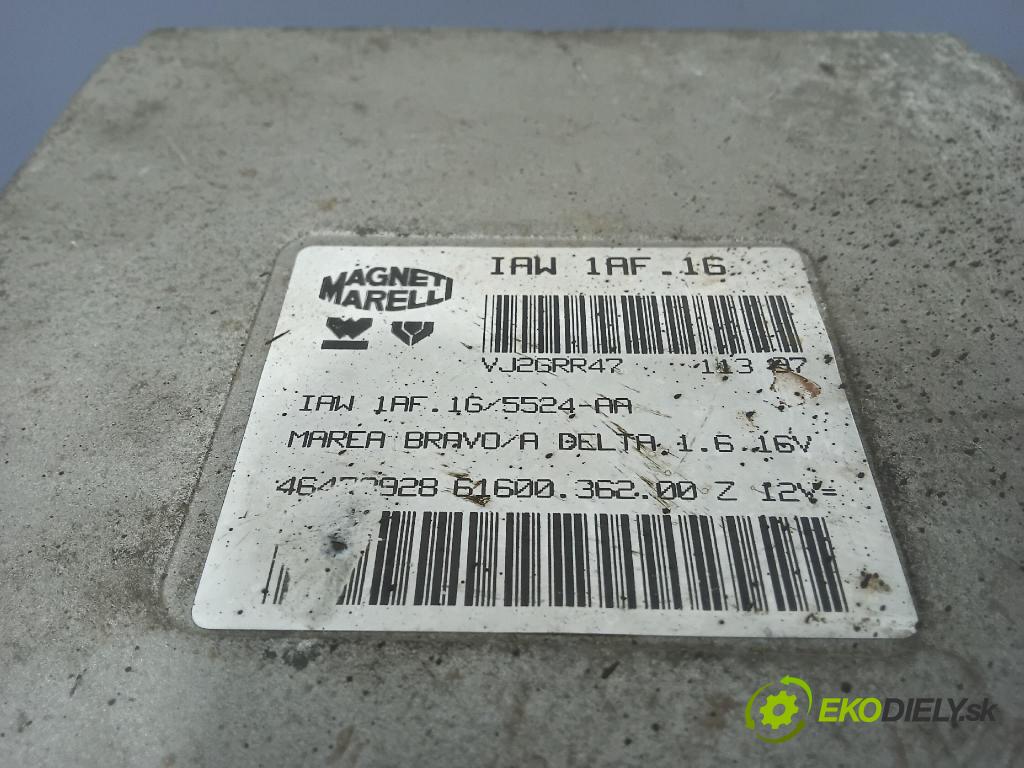 Fiat Marea 1997 riadiaca jednotka Motor: 46478928