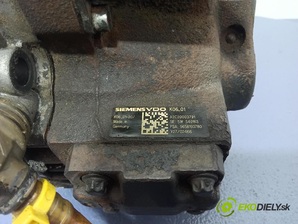 Volvo V50 2005 čerpadlo Injekcia: 9658193780