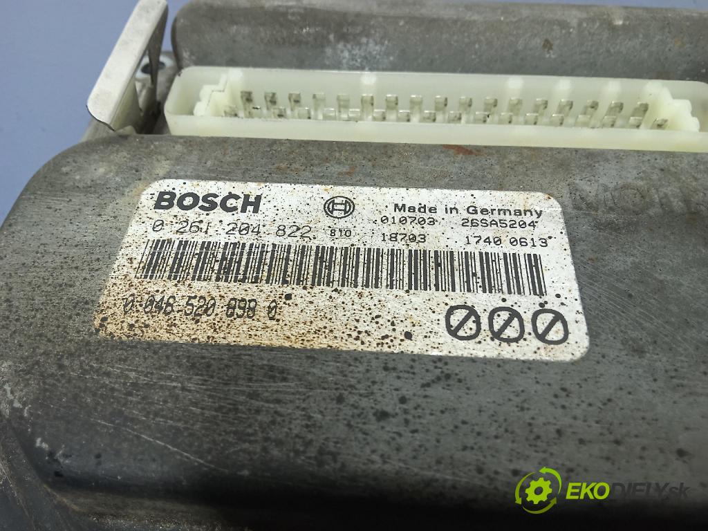 Fiat Uno 2001 řídící jednotka Motor: 0261204822