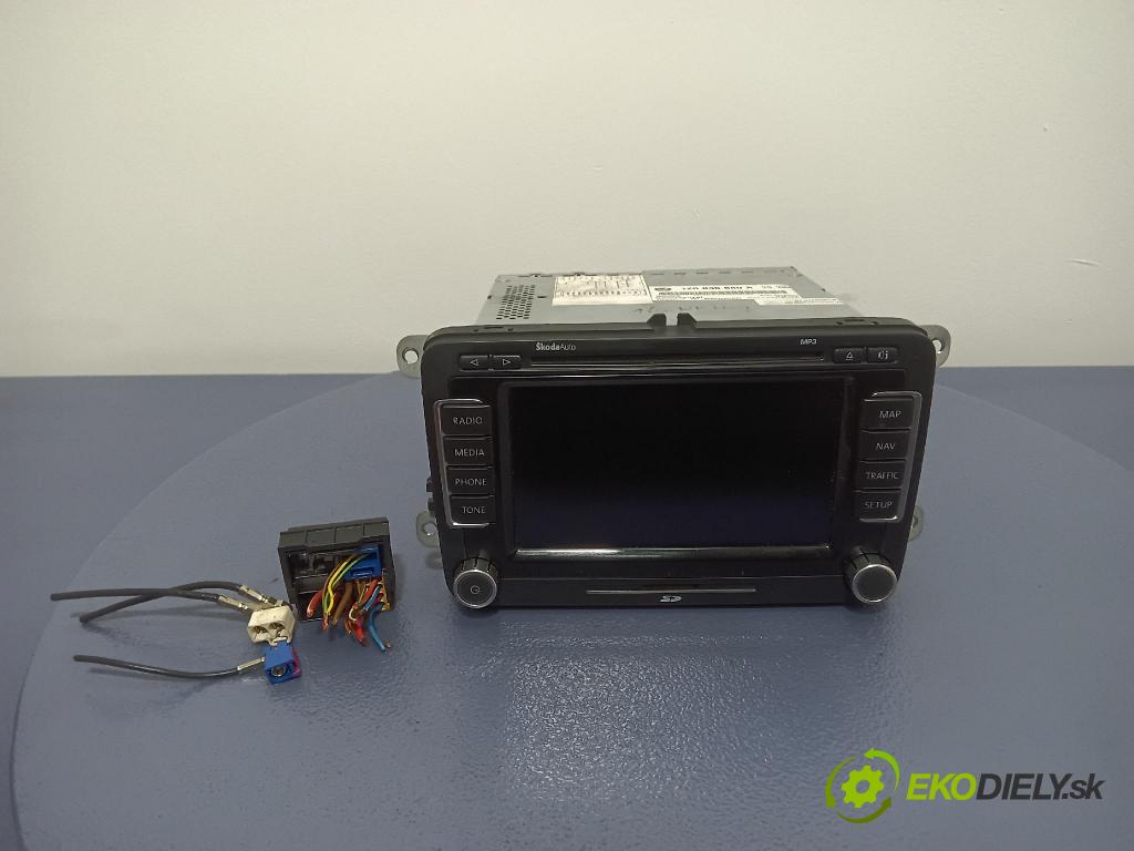Skoda Octavia 2008 Radio I Navigace: 1Z0035680A