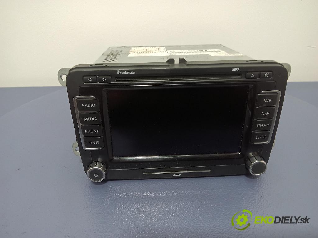Skoda Octavia 2008 Radio I Navigace: 1Z0035680A