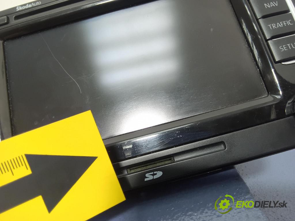 Skoda Octavia 2008 Radio I Navigace: 1Z0035680A
