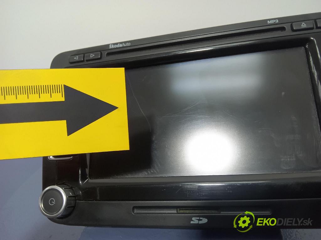 Skoda Octavia 2008 Radio I Navigace: 1Z0035680A