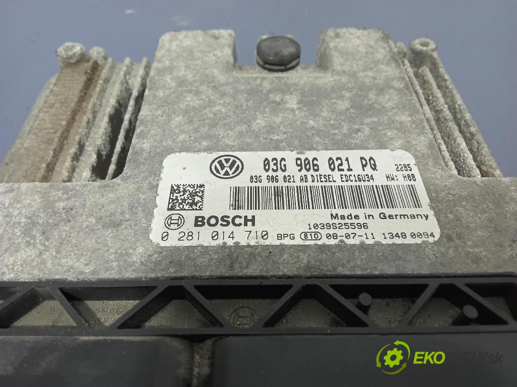 Skoda Octavia 2008 řídící jednotka Motor: 03G906021PQ