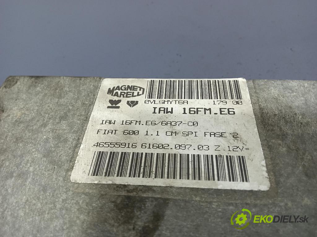 Fiat Seicento 2000 riadiaca jednotka Motor: IAW16FM.E6