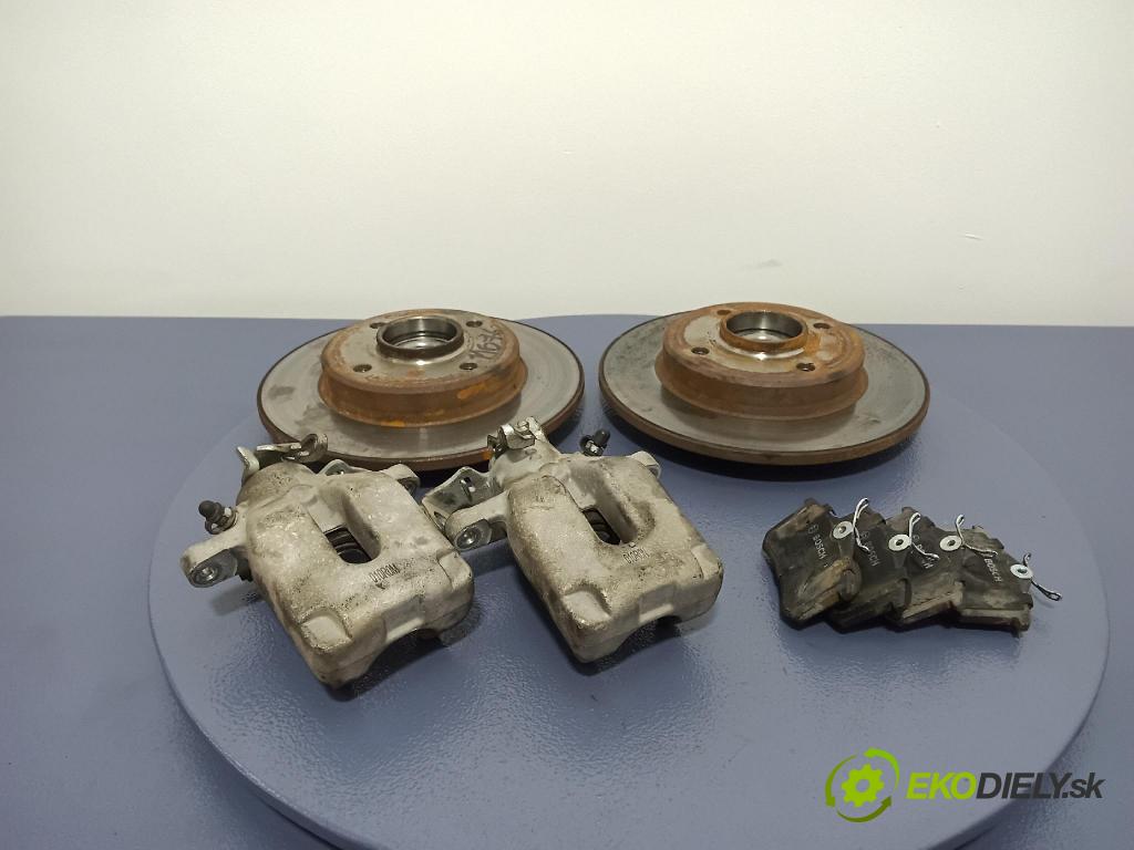 Citroen C4 2007 kotúč Brzda: zadný 250 MM