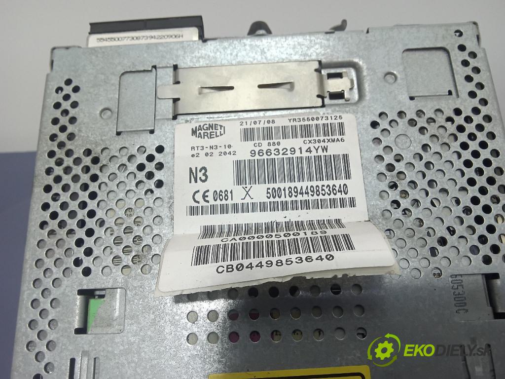 Citroen C5 2006 Radio I Navigácia: 96632914YW