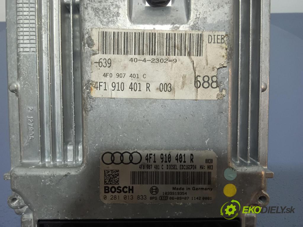 Audi A6 2006 řídící jednotka Motor: 4F1910401R
