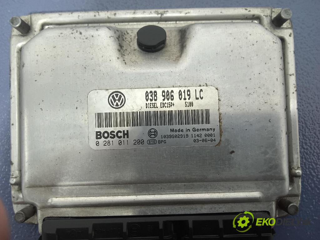 Volkswagen Polo 2004 riadiaca jednotka Motor: 038906019LC