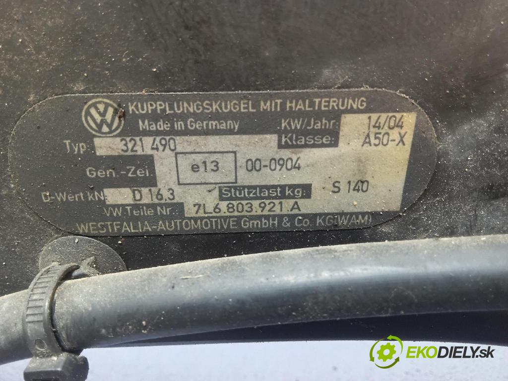 Vw Touareg 2004 výstuha narazník zad 7L6803921A