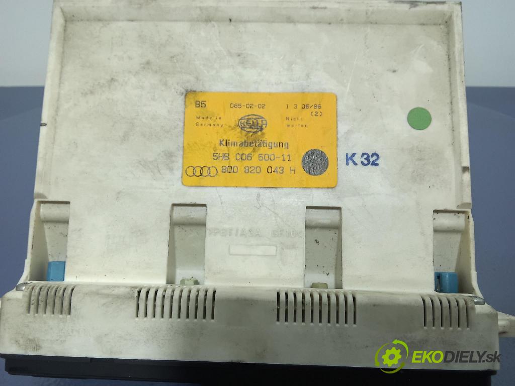 Audi A4 1996 prepínač Klimatizácia: Prúd vzduchu: 8D0820043H