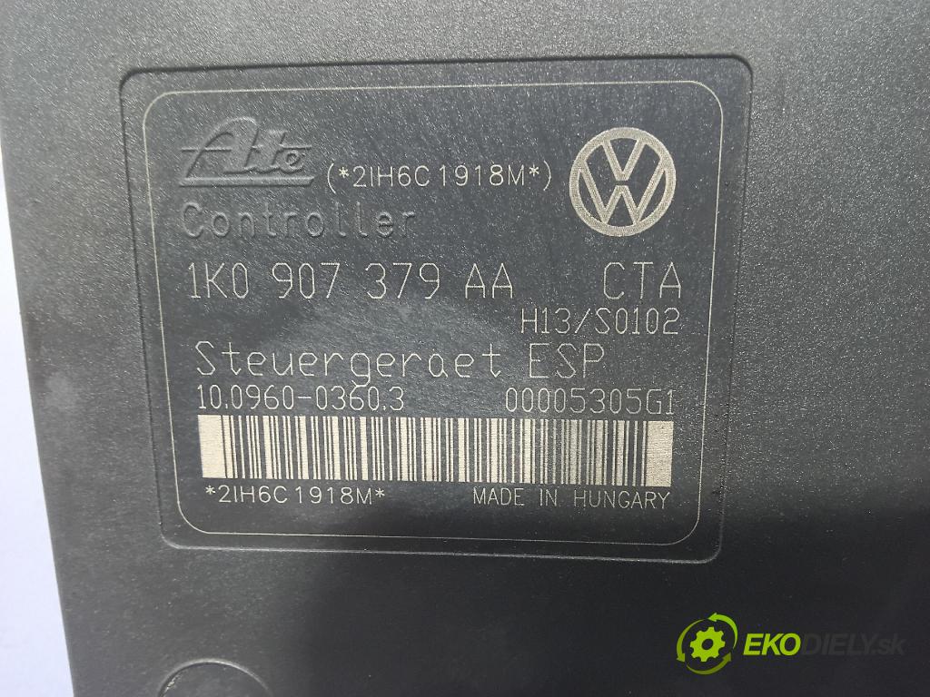 Volkswagen Golf 2006 čerpadlo ABS x 1K0907379AA