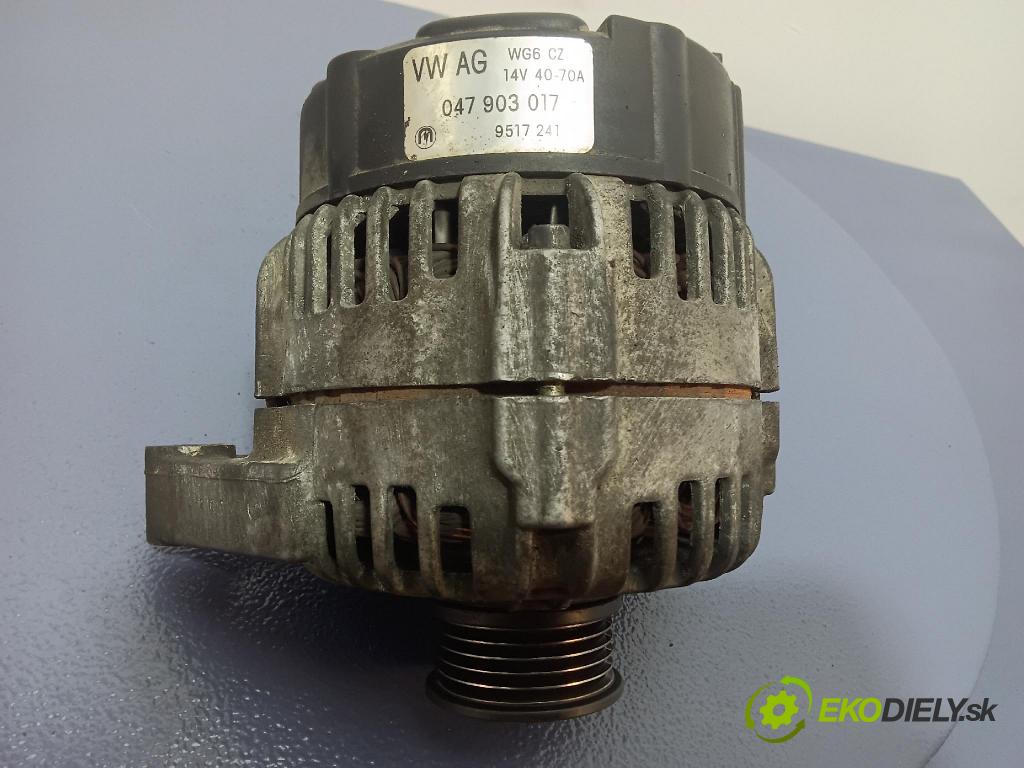 Skoda Fabia 2003 Alternator 047903017