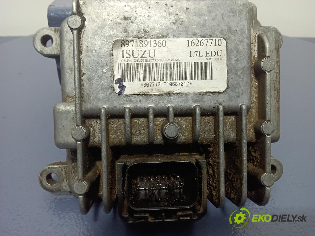 Opel Astra 0 řídící jednotka 8971891360