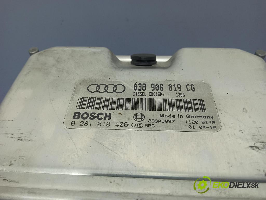 Audi A4 2001 řídící jednotka Motor: 038906019CG