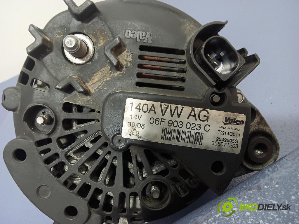 Audi A3 2008 Alternator 06F903023C